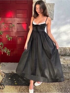ethereal maxi dress for love & lemons For Love & Lemons Ethereal Sheer Lace Maxi Dress